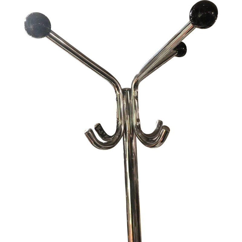 Vintage coat rack, Czechoslovakia 1930s