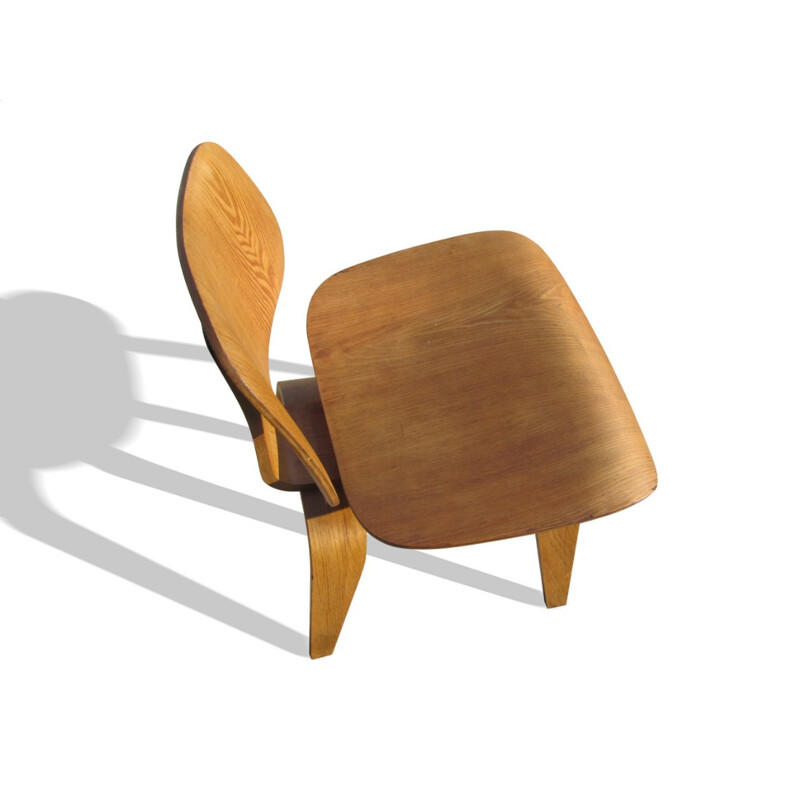 Herman Miller "DCW"chair in oak plywood, Ray & Charles EAMES - 1940s
