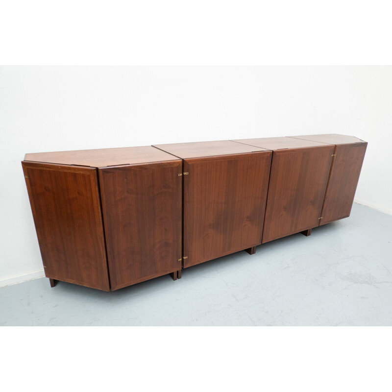 Mid-Century modern wooden sideboard by Franco Albini, Italy 1950s