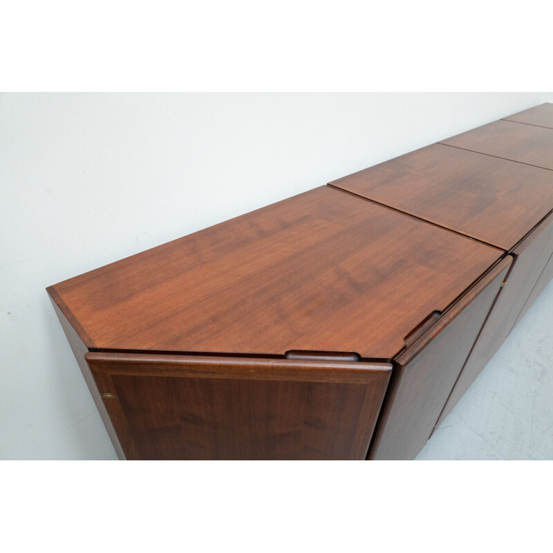 Vintage modern houten dressoir van Franco Albini, Italië 1950