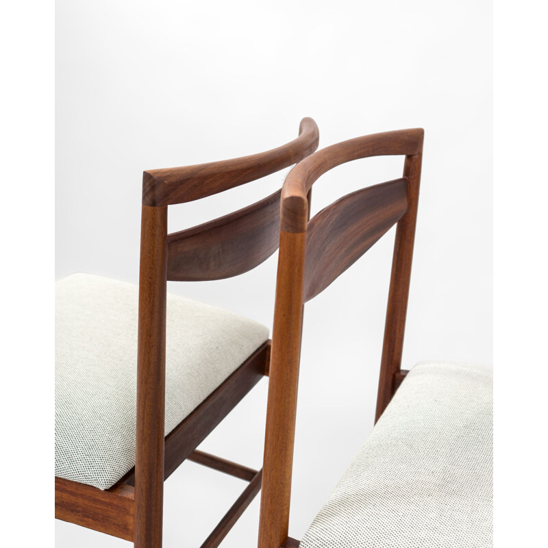Set di 4 sedie vintage in teak di A.H. Mcintosh