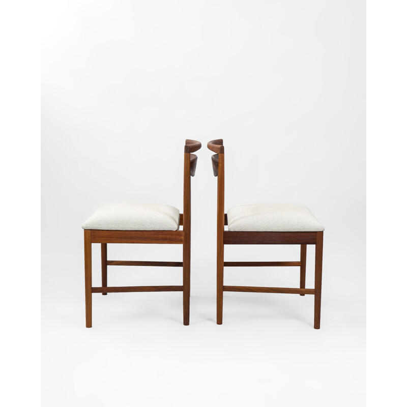 Ensemble de 4 chaises vintage en teck par A.H. Mcintosh & Co, Royaume-Uni 1960