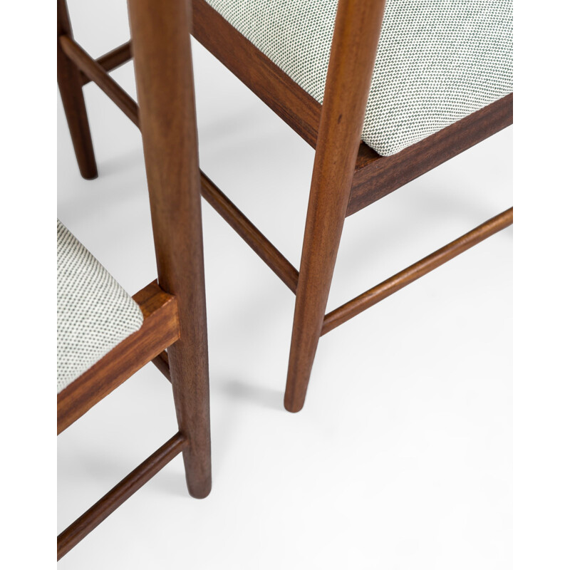 Conjunto de 4 cadeiras de teca vintage de A.H. Mcintosh