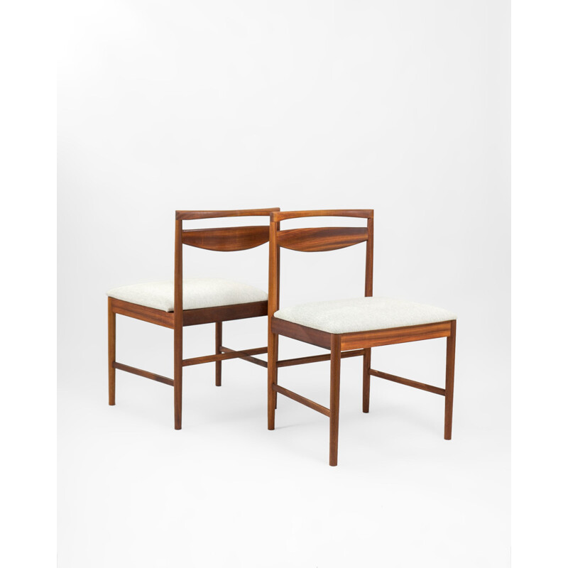 Set of 4 vintage teak dining chairs by A.H. Mcintosh & Co, UK 1960s