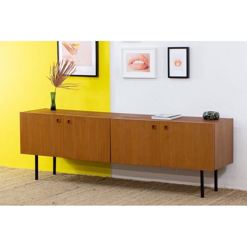 Scandinavian teak wood sideboard, 1960s