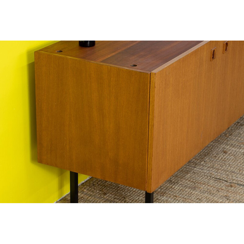 Scandinavian teak wood sideboard, 1960s