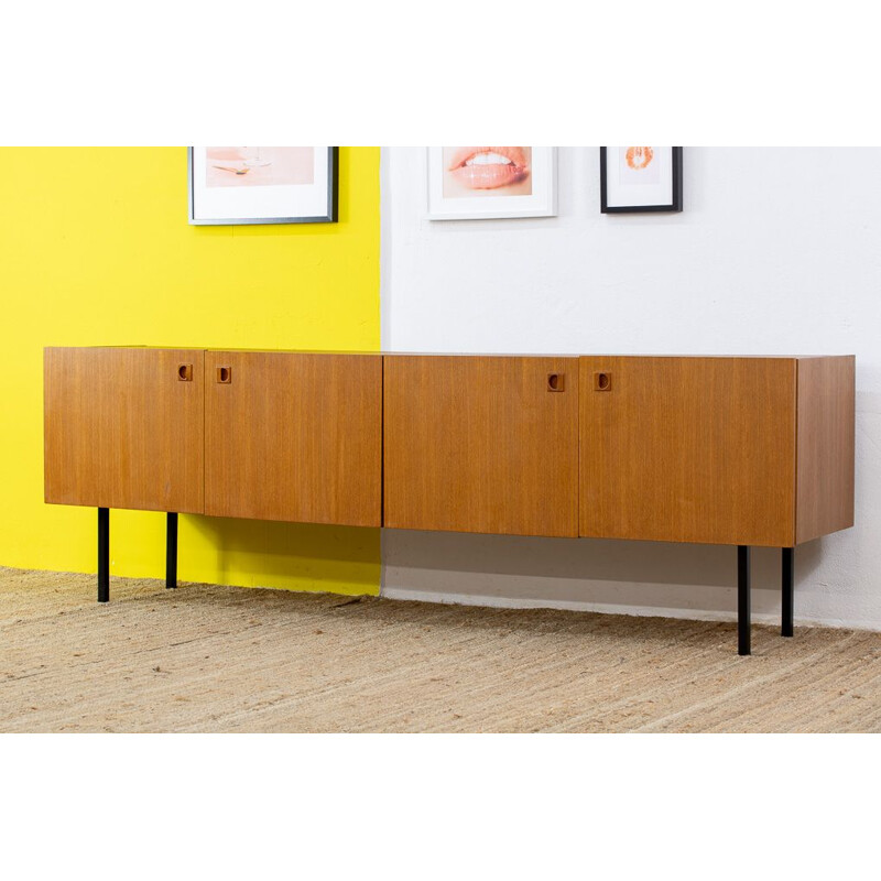 Scandinavian teak wood sideboard, 1960s