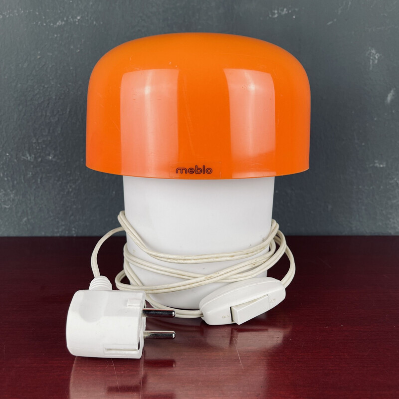 Mid-century table lamp by Luigi Massoni, Yugoslavia 1980s 