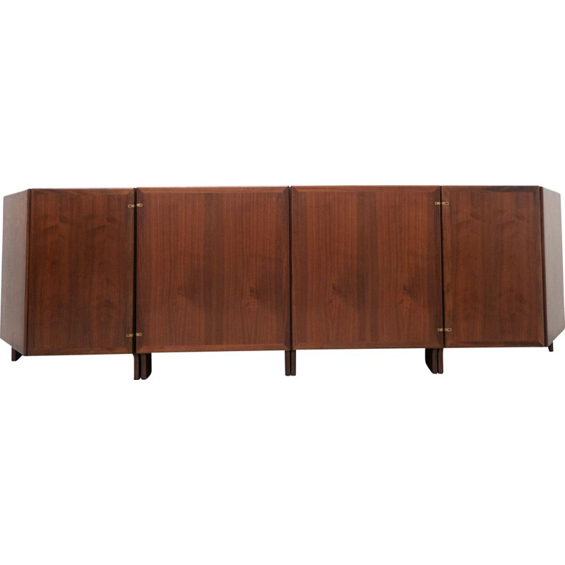 Vintage modern houten dressoir van Franco Albini, Italië 1950