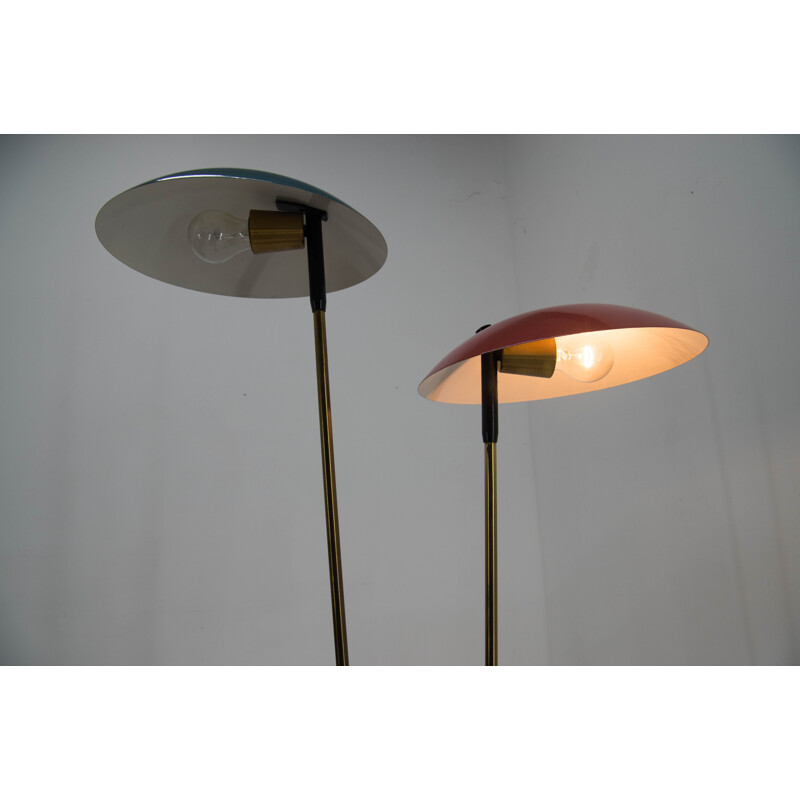 Mid-century floor lamp by Drukov, 1960s