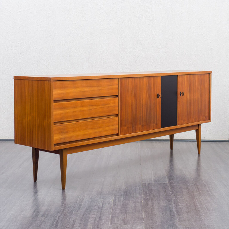 Mid-Century sideboard walnut, 1960s 