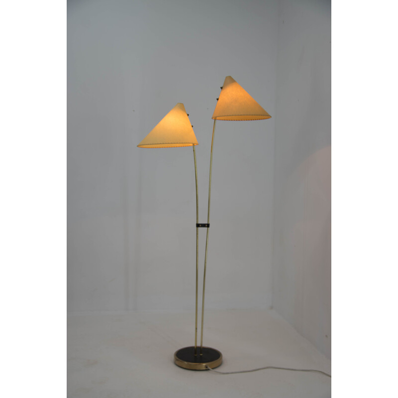 Mid-century floor lamp, Czechoslovakia 1958s