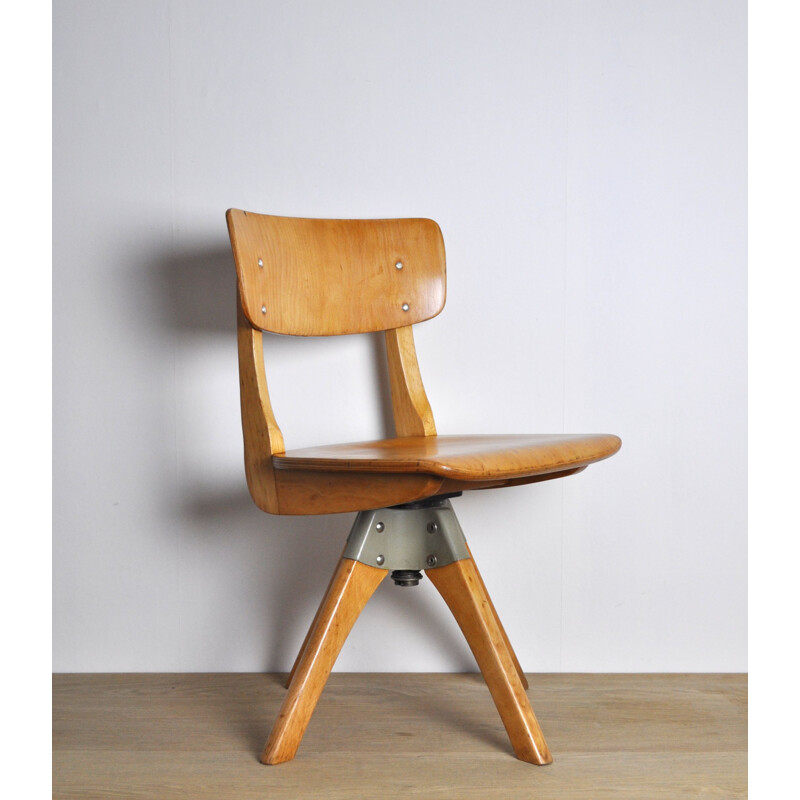 Mid-Century modern childrens swivel chair by Casala, Germany 1970s