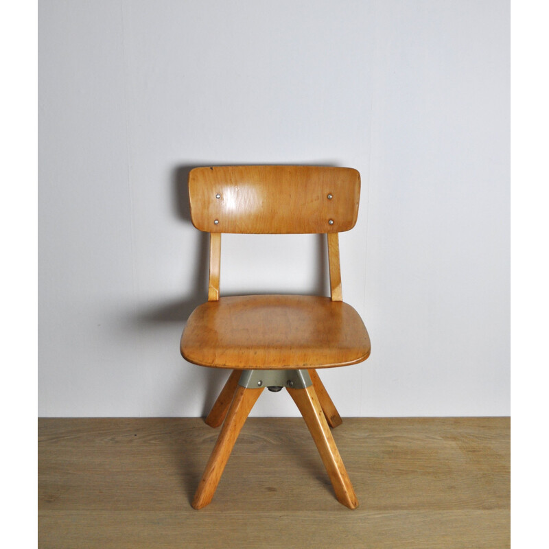 Mid-Century modern childrens swivel chair by Casala, Germany 1970s