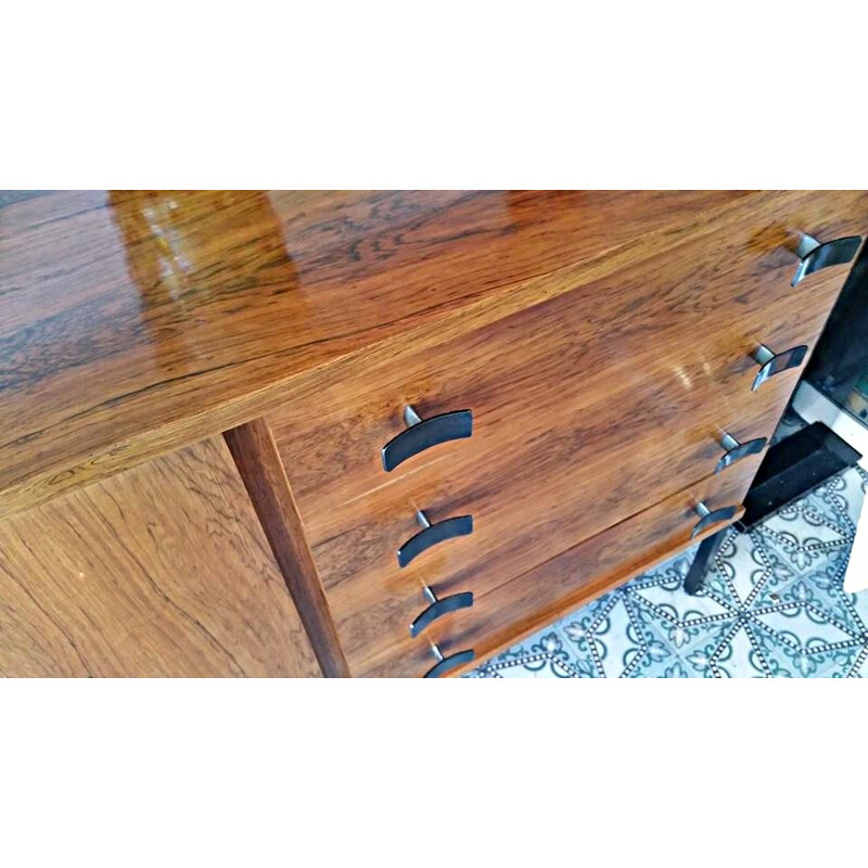 Sideboard "A24" in rosewood, A.PHILIPPON and J.LECOQ - 1950s