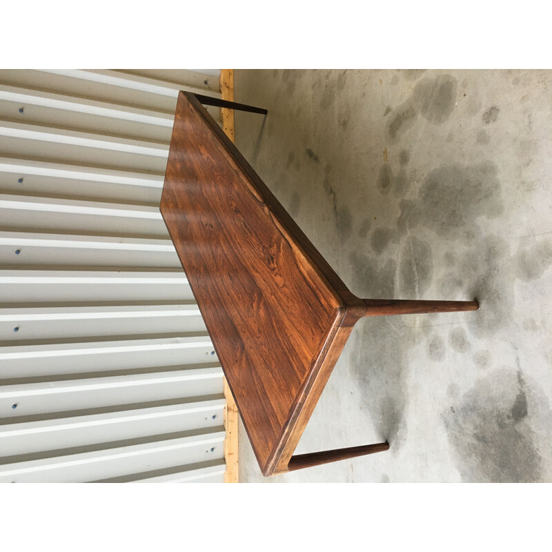 Vintage danish rosewood coffee table, 1960s