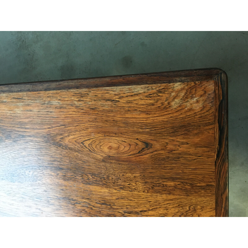 Vintage danish rosewood coffee table, 1960s
