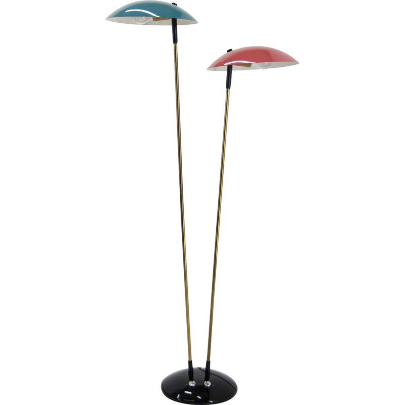 Mid-century floor lamp by Drukov, 1960s