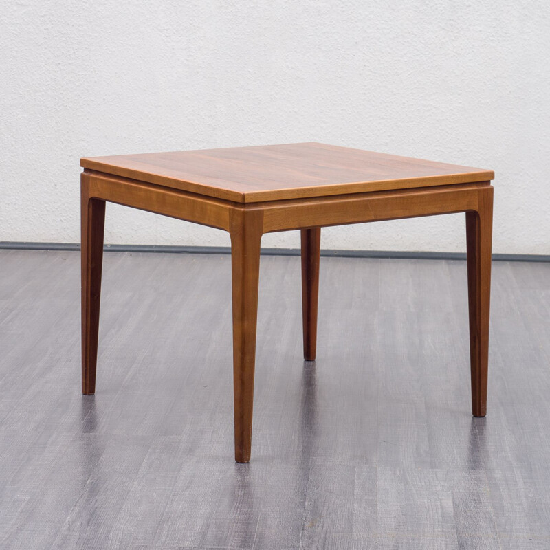 Mid-century walnut coffee table, 1960s 