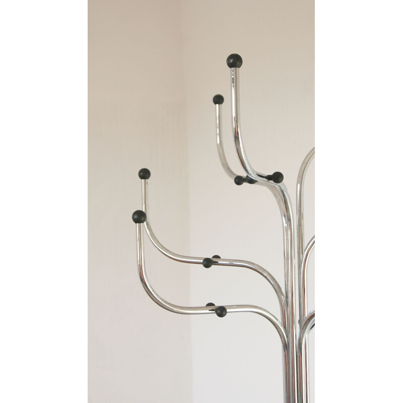 Mid-century 999 coat tree hanger by S. Werner for Fritz Hansen, 1970s