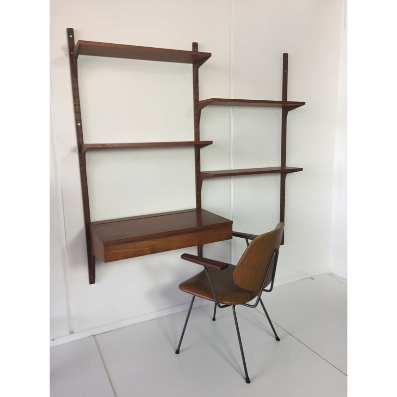 Danish Cado wall unit in teak, Poul CADOVIUS - 1960s