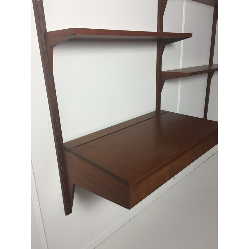 Danish Cado wall unit in teak, Poul CADOVIUS - 1960s