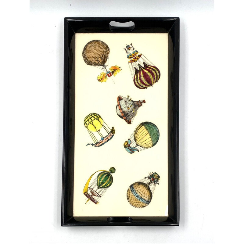 Mid-century baloons tray by Piero Fornasetti, 1980s