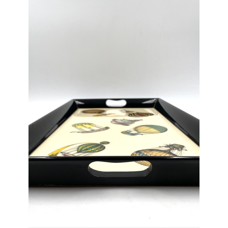 Mid-century baloons tray by Piero Fornasetti, 1980s