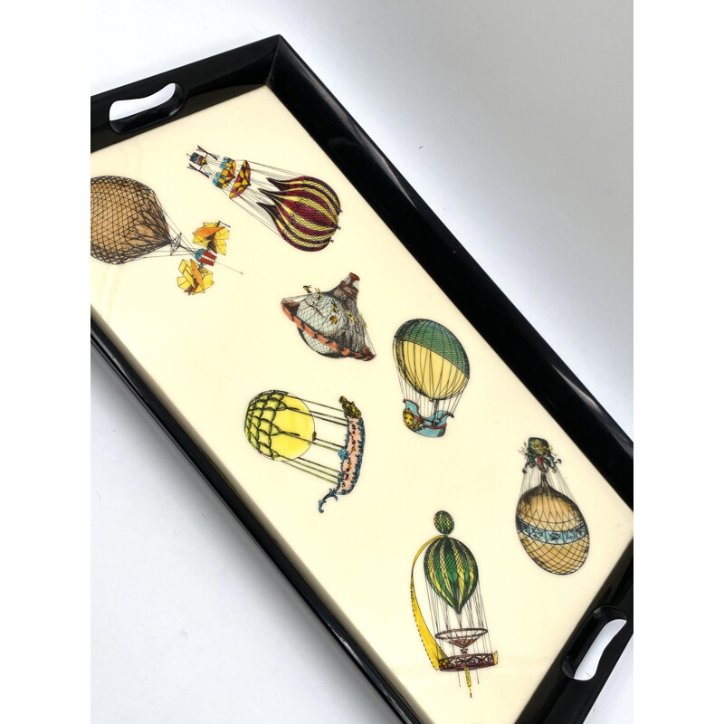 Mid-century baloons tray by Piero Fornasetti, 1980s