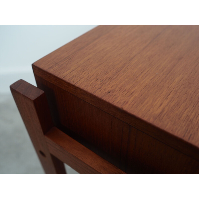 Teak vintage night stand, Denmark 1970s