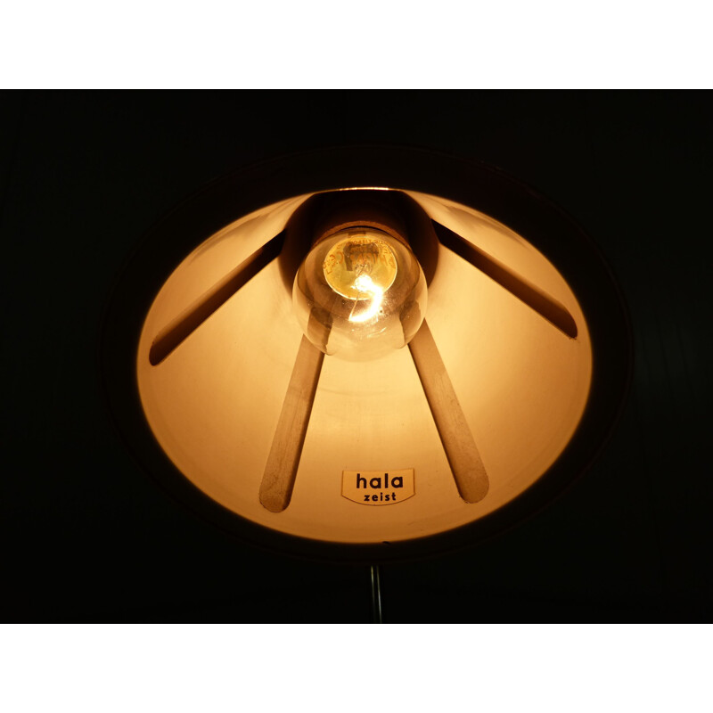 Lampe de table vintage pour piano série Sun par H. Busquet pour Hala, Pays-Bas 1950