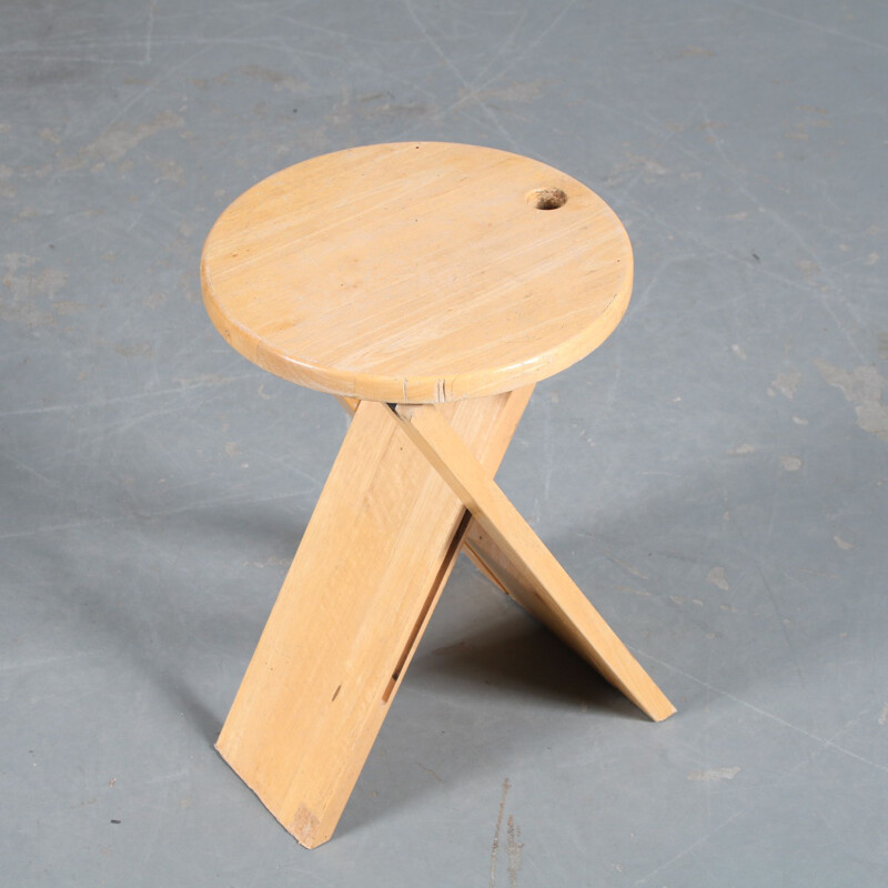 Vintage "Suzy" folding stool by Adrian Reed for Princes Design Works, UK 1970s
