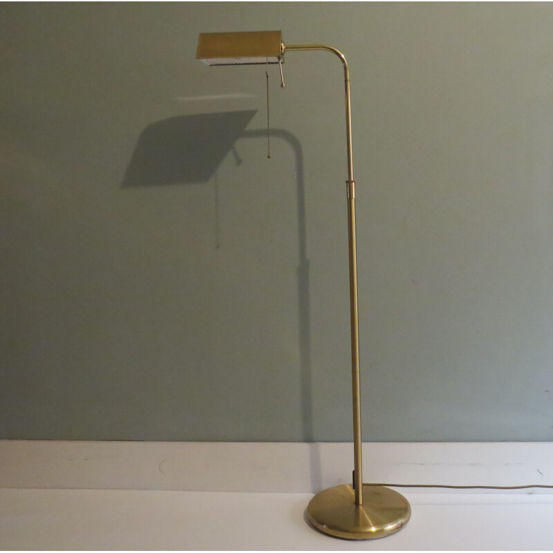 Vintage Hollywood Regency floor lamp, Belgium 1970s