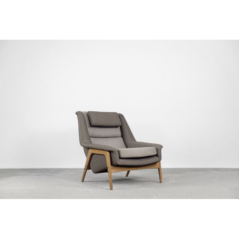 Mid-century Swedish armchair by Folke Ohlsson for Dux, 1960s