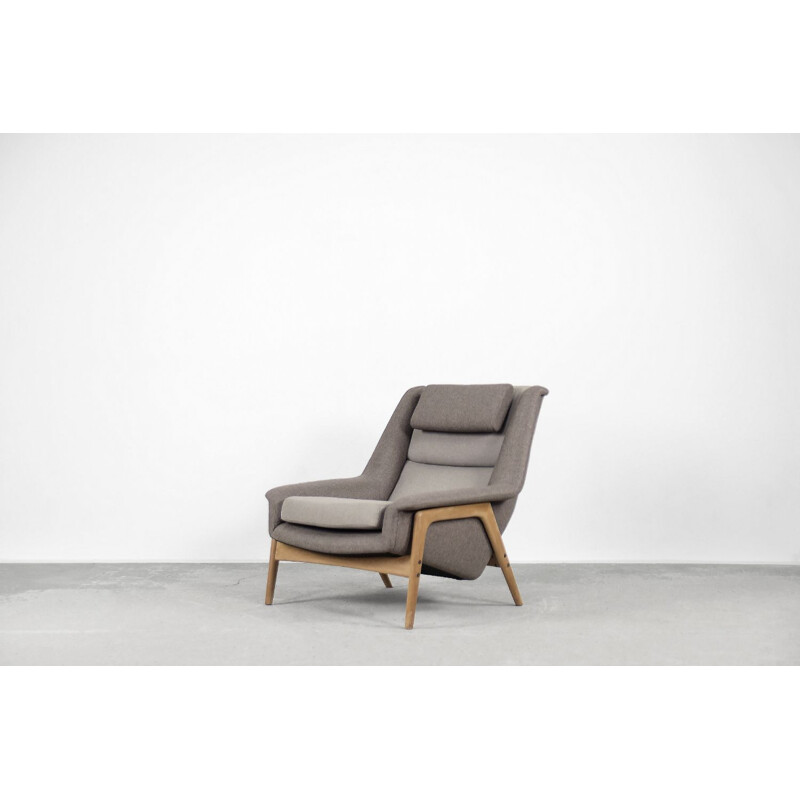 Fauteuil suédois vintage par Folke Ohlsson pour Dux, 1960