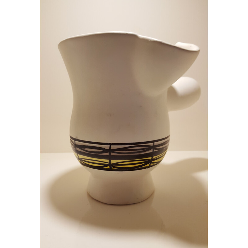 Mid century pitcher in ceramic, Roger CAPRON - 1960s