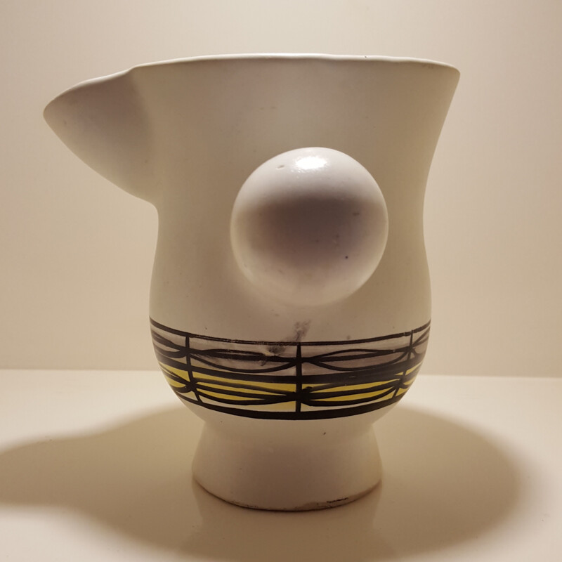 Mid century pitcher in ceramic, Roger CAPRON - 1960s