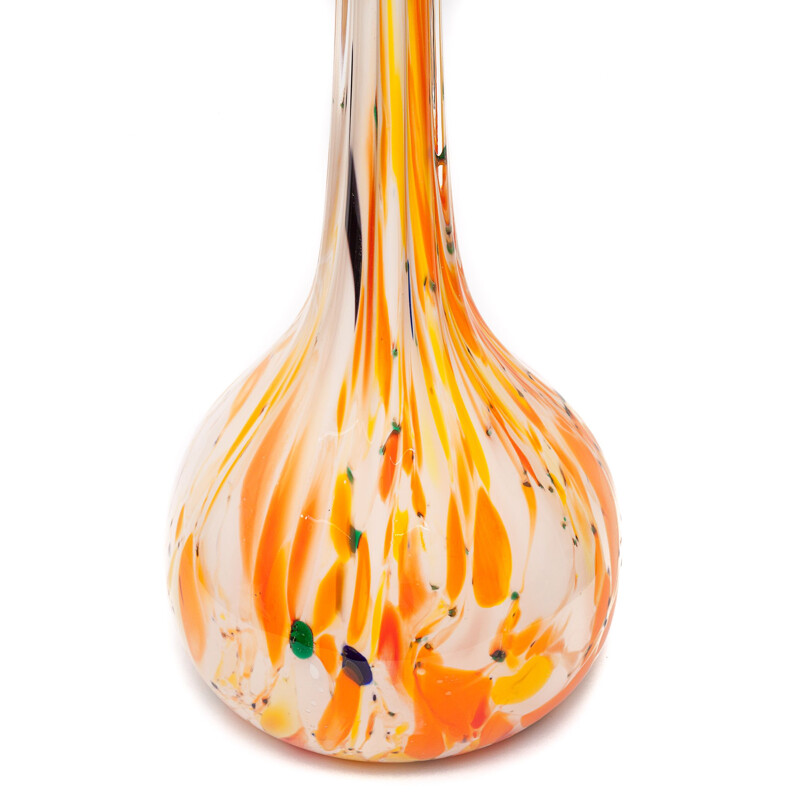 Long vintage Murano vase, 1960