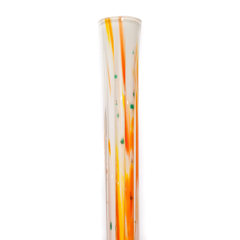 Long vintage Murano vase, 1960