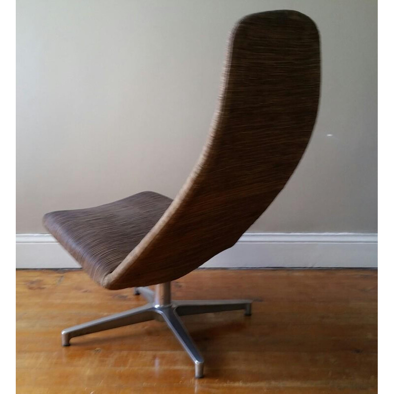 Scandinavian armchair "Contourette Roto Lounge Relax", Alf SVENSSON - 1960s