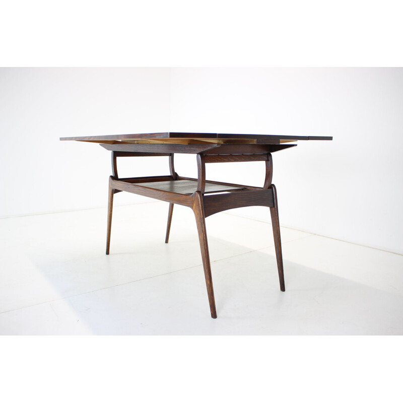 Mid-century danish adjustable conference table, Denmark 1960s