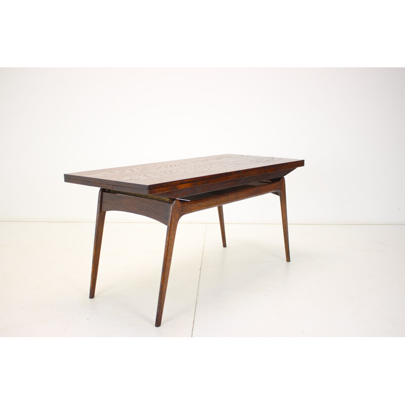 Mid-century danish adjustable conference table, Denmark 1960s