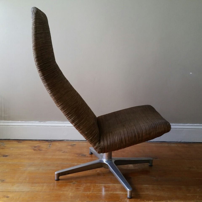 Scandinavian armchair "Contourette Roto Lounge Relax", Alf SVENSSON - 1960s