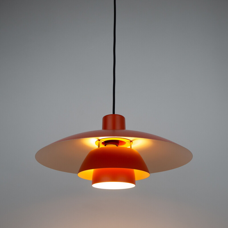 Danish vintage pendant lamp Ph 43 by Poul Henningsen for Louis Poulsen, 1966