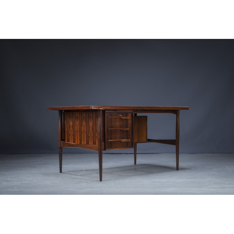 Mid-century Danish rosewood desk by Arne Vodder for Sibast, 1950s