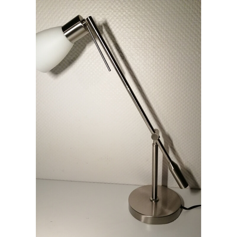 Vintage steel pendulum desk lamp, Germany