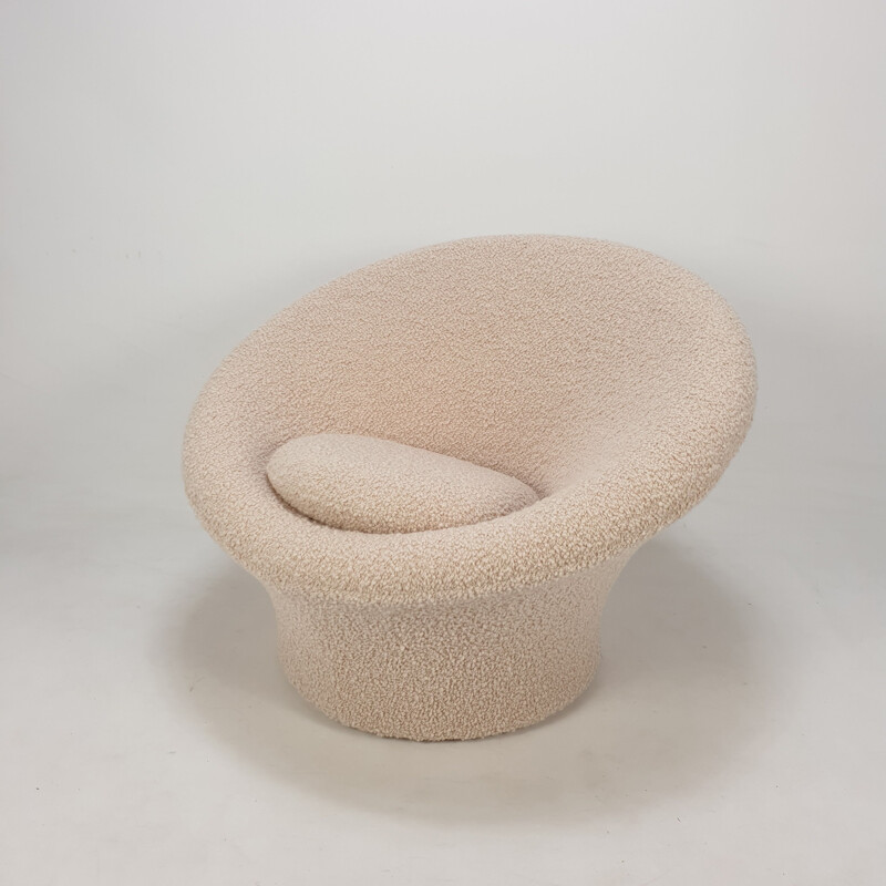 Vintage armchair and ottoman by Pierre Paulin for Artifort, 1960s