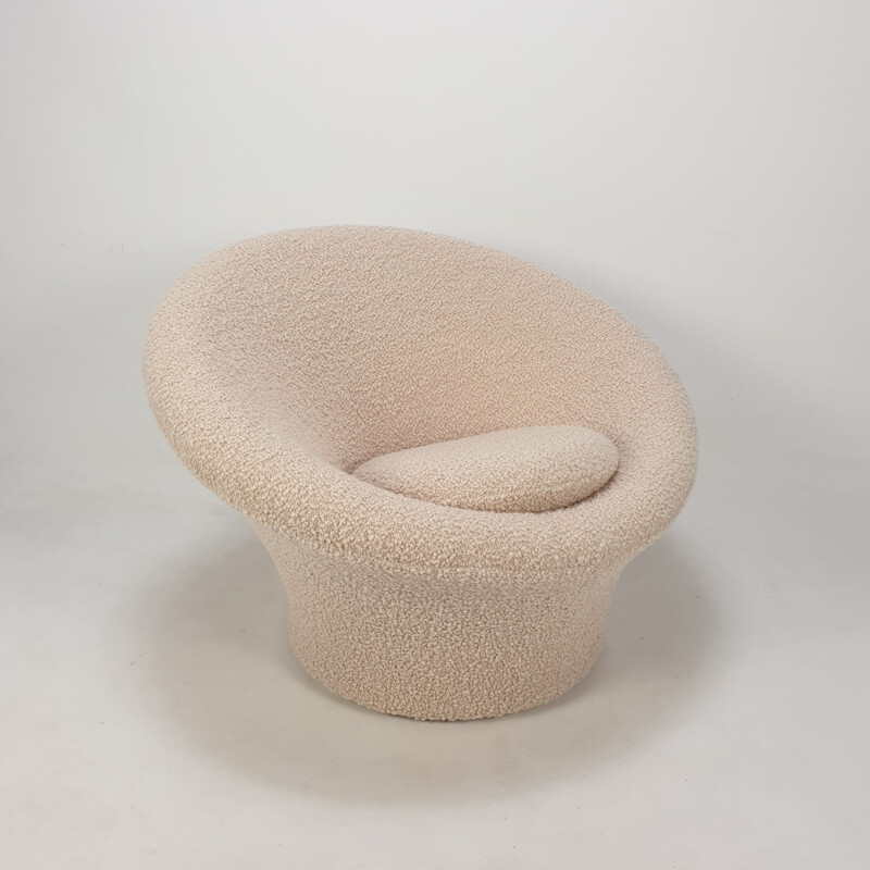 Vintage armchair and ottoman by Pierre Paulin for Artifort, 1960s