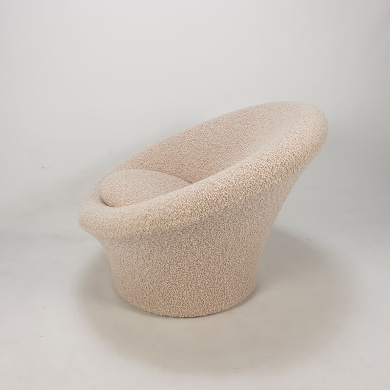 Vintage armchair and ottoman by Pierre Paulin for Artifort, 1960s