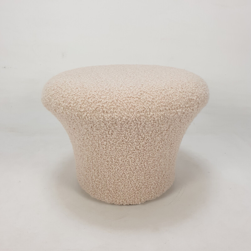 Poltrona e pouf vintage di Pierre Paulin per Artifort, 1960